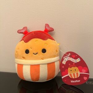 Squishmallows Nestor the Chicken Nugget Valentines Edition